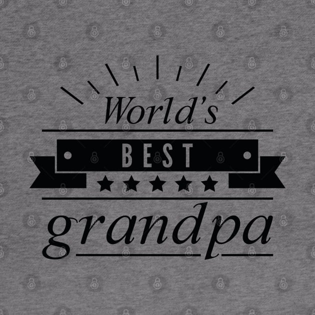 World's Best Grandpa by VectorPlanet